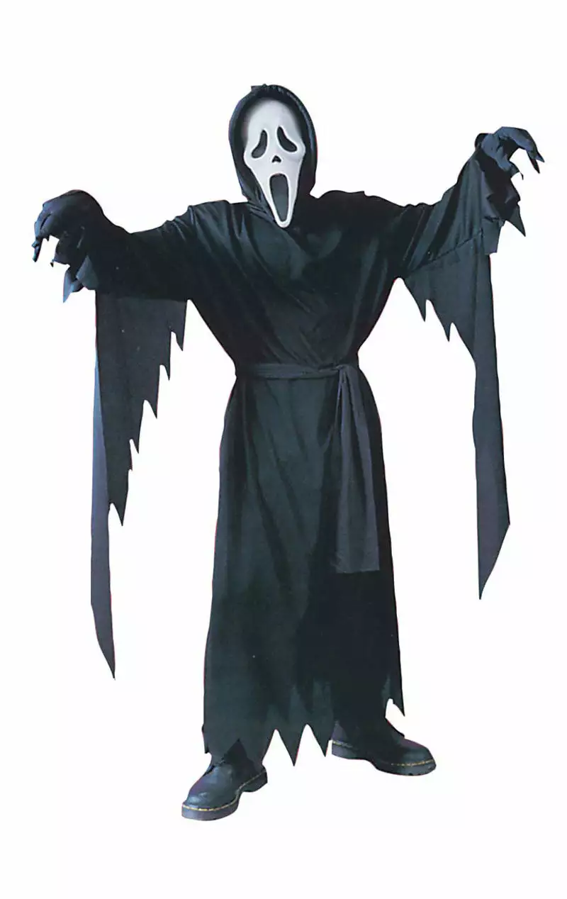 GENERIC Childrens Ghost Face Costume 3 GENERIC Childrens Ghost Face Costume