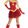 Ladies Licensed Marvel Iron Women 'Rescue' Tutu Dress -Simply Fancy Dress Shop 00019799p