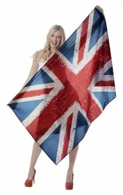 GENERIC Vintage Style Union Jack Flag Accessory