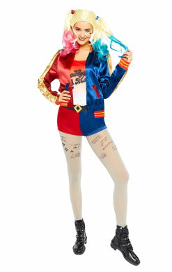 GENERIC Womens Harley Quinn Suicide Costume
