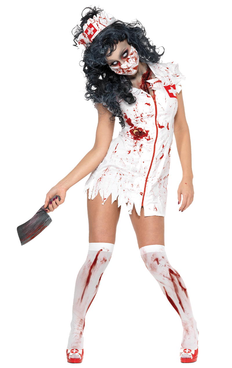 Smiffys Adult Zombie Nurse Costume 3 Smiffys Adult Zombie Nurse Costume