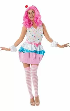 Adult Cupcake Fancy Dress Costume