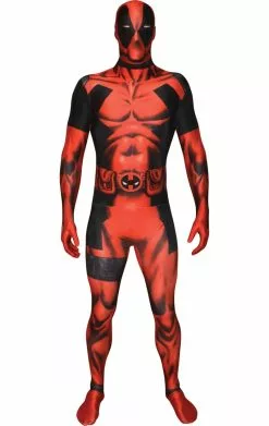 Adult Deadpool Morphsuit Costume