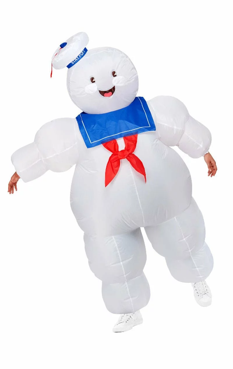 GENERIC Adult Ghostbusters Inflatable Stay Puft Costume 3 GENERIC Adult Ghostbusters Inflatable Stay Puft Costume