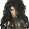 Adult Heavy Metal Rocker Black Wig 2 Adult Heavy Metal Rocker Black Wig -Simply Fancy Dress Shop adult heavy metal rocker black wig 585054