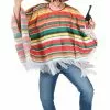Adult Rainbow Mexican Poncho -Simply Fancy Dress Shop adult rainbow mexican poncho 470925