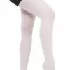 Adult Thick Translucent Tights White 2 Adult Thick Translucent Tights White -Simply Fancy Dress Shop adult thick translucent tights white 740396