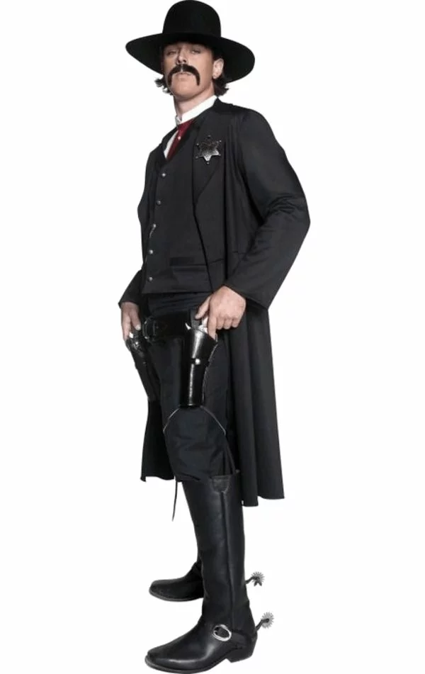 Smiffys Adult Western Sheriff Costume 4 Smiffys Adult Western Sheriff Costume - Image 2