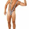 Adult Zebra Borat Mankini -Simply Fancy Dress Shop adult zebra borat mankini 659650
