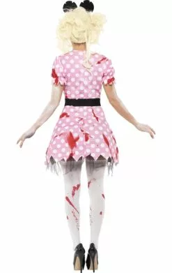 Smiffys Adult Zombie Mouse Costume -Simply Fancy Dress Shop adult zombie mouse costume 383844