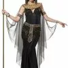 Womens Black Cleopatra Costume -Simply Fancy Dress Shop black cleopatra costume 212032