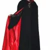 Black/Red Deluxe Velvet Cape -Simply Fancy Dress Shop blackred deluxe velvet cape 338303