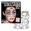 Carnival Face Temp Tattoo -Simply Fancy Dress Shop carnival face temp tattoo 539486