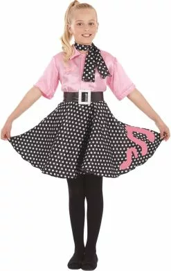 Child 50s Poodle Hop Costume