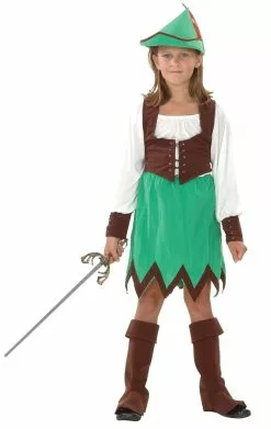 Child Robin Hood Girl Costume