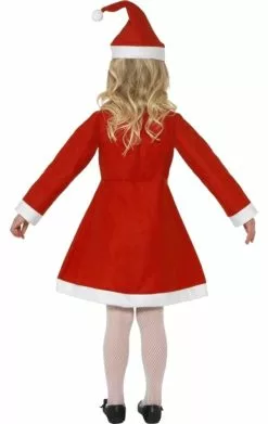 Smiffys Child Santa Girl Costume -Simply Fancy Dress Shop child santa girl costume 704406