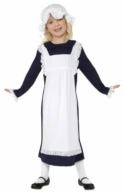 Smiffys Kids Victorian Poor Girl Maid Costume