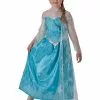 Childrens Deluxe Disney Frozen Elsa Costume -Simply Fancy Dress Shop childrens deluxe disney frozen elsa costume 910805