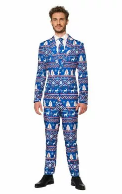 Opposuits Christmas Blue Nordic Suitmeister
