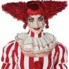 Creepy Clown Dark Red Wig -Simply Fancy Dress Shop creepy clown dark red wig 842477