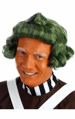 Factory Worker Green Wig