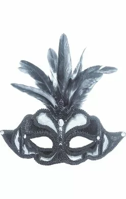 Feathered Mask
