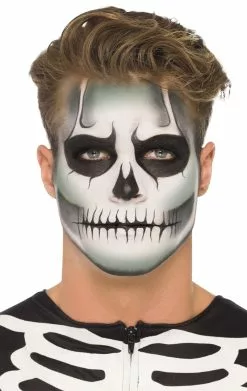 Smiffys Glow-in-the-Dark Skeleton Make Up Set