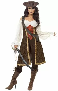 Smiffys High Seas Pirate Wench Costume