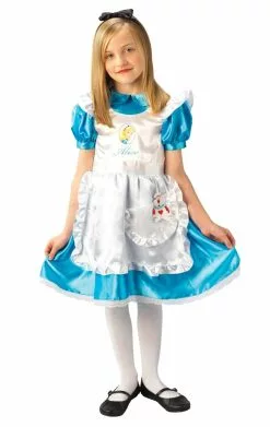 Kids Alice In Wonderland Deluxe Costume