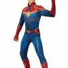 Kids Captain Marvel Hero Suit Costume -Simply Fancy Dress Shop kids captain marvel hero suit costume 271130