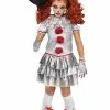 Kids Miss Pennywise Clown Costume -Simply Fancy Dress Shop kids miss pennywise clown costume 955326