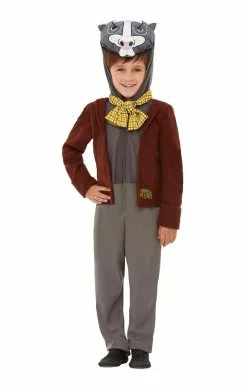 Smiffys Kids Wind In The Willows Badger Costume