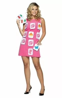 GENERIC Memory Game Dress Costume