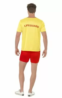 Smiffys Mens Baywatch Beach Costume -Simply Fancy Dress Shop mens baywatch beach costume 997998