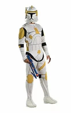 GENERIC Mens Clone Trooper Commander Cody Costume