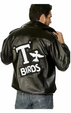 Smiffys Mens Grease T Bird Jacket Costume