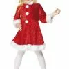 Smiffys Mini Miss Santa Costume