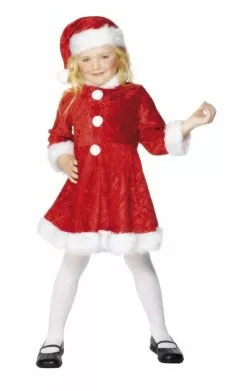 Smiffys Mini Miss Santa Costume