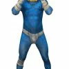 Orc Jaw Dropper Blue Morphsuit -Simply Fancy Dress Shop orc jaw dropper blue morphsuit 230404