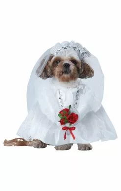 GENERIC Puppy Bride Dog Costume