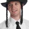 Forum Novelties Rabbi Hat With Payes -Simply Fancy Dress Shop rabbi hat with payes 202371