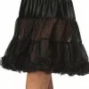 Ruffled Pettiskirt Black
