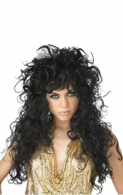 Seduction Black Wig