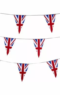 GENERIC Union Jack Triangle Bunting Decoration
