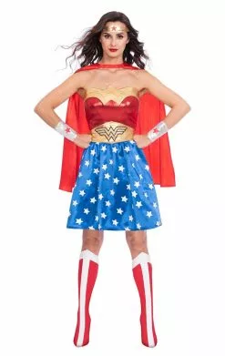 GENERIC Womens Classic Wonder Woman Costume