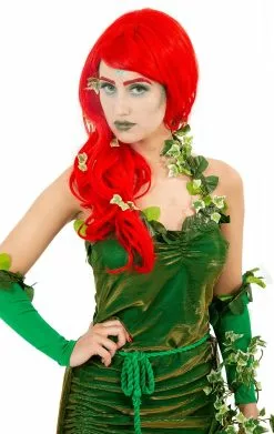Womens Poison Ivy Costume -Simply Fancy Dress Shop womens poison ivy costume 245049