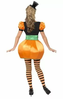 Smiffys Women's Pumpkin Costume -Simply Fancy Dress Shop womens pumpkin costume 712863