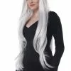 GENERIC Womens White Extra Long Cosplay Wig -Simply Fancy Dress Shop womens white extra long cosplay wig 872613