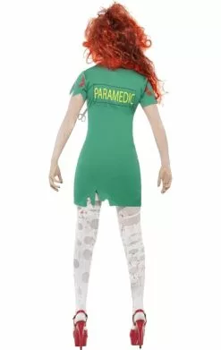 Smiffys Women's Zombie Paramedic Costume -Simply Fancy Dress Shop womens zombie paramedic costume 226307