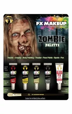 Zombie Palette Makeup